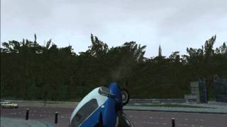 The Getaway PS2 crazy car crash physics [upl. by Aleakim914]