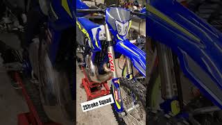 Sherco SE300 Factory 2025 upgrade 2stroke motocross enduro Sherco se300 [upl. by Airehs]