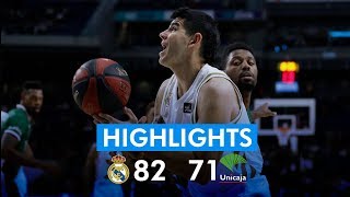 RESUMEN  Real Madrid 8271 Unicaja  J8 ACB [upl. by Droflim604]