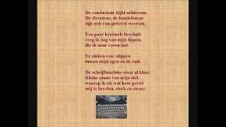 Gerrit Achterberg  Gedicht Typiste door Jeanine Schevernels [upl. by Stanleigh]