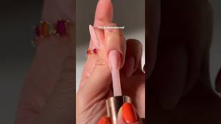 Part1 Gel nails design nails tip trick nailart tread gelart beauty polish extension gel [upl. by Itin447]