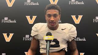 Randon Fontenette on Vanderbilts matchup with No 5 Texas [upl. by Bambie496]