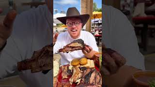 Best Texas bbq bbq texas foodie shorts [upl. by Ilocin]