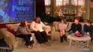 2002 Harry Potter Cast on The View [upl. by Greenwood]