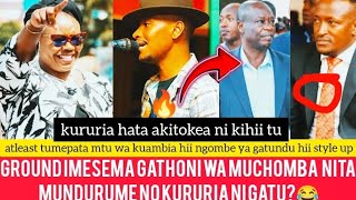 SAMIDOH VS KURURUAGROUND IMESEMA GATHONI WA MUCHOMBA NITA MUNDURUME NO KURURIA NI GATU 😱🔥🔥 [upl. by Carpet66]