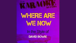 Where or When In the Style of Rod Stewart Karaoke Version [upl. by Magdala]