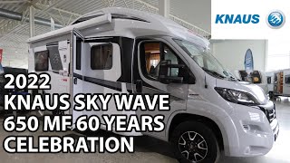 KNAUS SKY WAVE 650 MF 60 YEARS 2022 Motorhome 698 m [upl. by Selim]