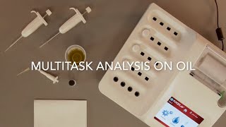 Multitask Analysis on Oil with CDR FoodLab® Range Analysis systems [upl. by Nnylatsirk]