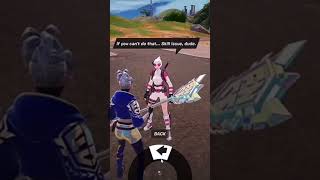 Typical gamer got roasted by a NPC fortnite [upl. by Aiksa318]