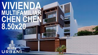 VIVIENDA MULTIFAMILIAR DE 850X20 METROS  3 PISOS  DIST DE CHEN CHEN  MOQUEGUA  PERÚ [upl. by Neerol941]