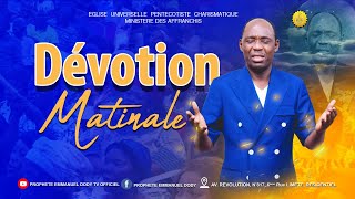 DEVOTION MATINALE DU MARDI 23 JANVIER 2024 [upl. by Bradshaw]