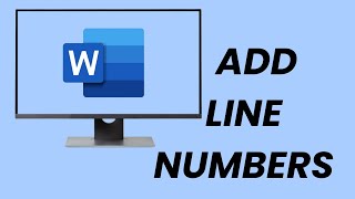 How To Add Line Numbers In Microsoft Word [upl. by Omik]