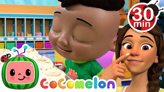 Five Senses Song  CoComelon  Nursery Rhymes amp Kids Songs [upl. by Enomaj473]