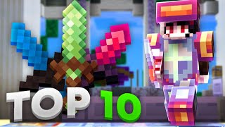 Top 10 Best MCPE PVP Texture Packs Minecraft Bedrock 121 [upl. by Eneluj]