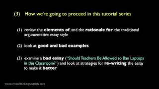 How to Write a Good Argumentative Essay Introduction [upl. by Minne]