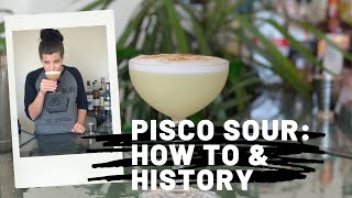 The Pisco Sour How to Make an Authentic One amp Its History [upl. by Nlycaj]