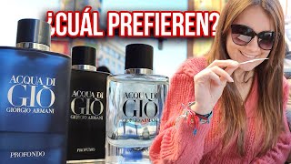 Acqua Di Gio Eau de Parfum VS Profondo VS Profumo [upl. by Mellie]