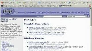 Dreamweaver tutorials and PHP Install [upl. by Lajet]