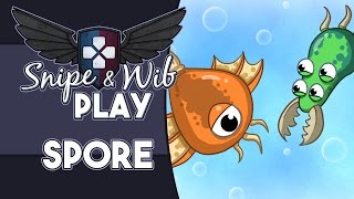 Snipe and Wib Play Spore [upl. by Hui511]