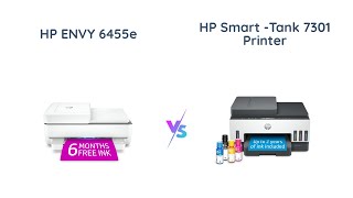 HP Envy 6455e vs HP Smart Tank 7301 Which Printer is Right for You [upl. by Skipton]