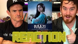 RAAZI  Alia Bhatt  Vicky Kaushal  Trailer Reaction [upl. by Naylor]