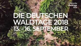 Trailer 2 zu den Deutschen Waldtagen 2018 [upl. by Julietta]