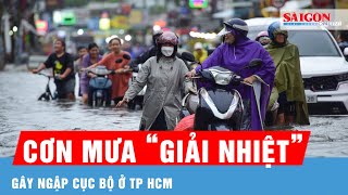 Người dân TP HCM vui mừng đón mưa lớn “giải nhiệt” sau nhiều tháng nắng nóng oi bức [upl. by Seldan]