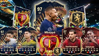 RANK 1 TOTS CHAMPS REWARDS 😱 3x LEVEL 40 PACKS amp 10x DIV ELITE FOR ULTIMATE TOTS  FC 24 [upl. by Megargee301]