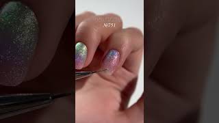 НОВОГОДНИЙ БЛЕСТЯЩИЙ ГРАДИЕНТ nailart nails nailinspo [upl. by Abad]