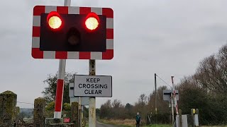 Kenardington Level Crossing Kent [upl. by Gnuhp]