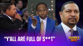 “Y’all are full of st” Stephen A Smith on Mark Jackson [upl. by Terraj]