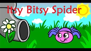 ITSY BITSY SPIDER  Song for Children [upl. by Arsi]