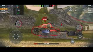 Brutal Tank Battle  World Of Tanks Blitz  Mobile [upl. by Akiehsat]