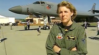 B1 Lancer Bomber Tour and Demonstration [upl. by Maltzman]