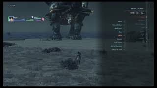 Xenoblade Chronicles X  Gradivus on Foot Solo Sniper RifleShield [upl. by Larrej]