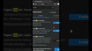 Give Microsoft Edge a New Look shorts viral trending [upl. by Aicissej]