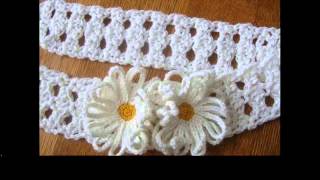 crochet headbands for children [upl. by Yggep394]