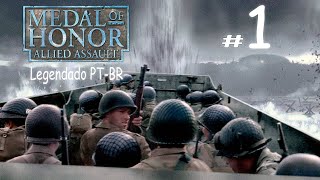 Medal Of Honor Allied Assault  LEGENDADO PTBR  Campanha 1 [upl. by Ggerc582]