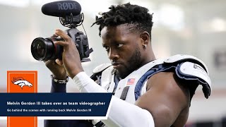 Melvin Gordon III takes over as team videographer during media day [upl. by Noemad]