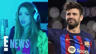 Shakira Seemingly SHADES Ex Gerard Piqué in New Song  E News [upl. by Alleinad928]