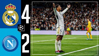 Real Madrid 42 SSC Napoli  HIGHLIGHTS  Champions League [upl. by Jabin896]