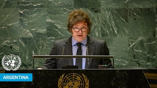 🇦🇷 Argentina  President Addresses United Nations General Debate 79th Session  UNGA [upl. by Aya]