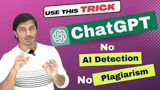 Use ChatGPT without AI Score and Plagiarism II Simple and Smart Tips II My Research Support [upl. by Seeto534]