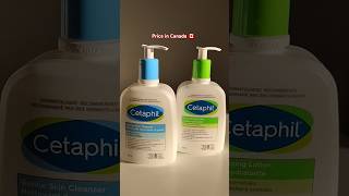 Cetaphil Cleanser amp Moisturizing Lotion Price in Canada shorts shortvideo canada america usa [upl. by Enalahs766]