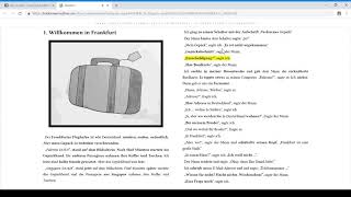 Learn German with Stories Ferien in Frankfurt TalkingBook Edition [upl. by Mirielle]