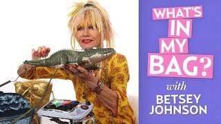 Betsey Johnson Whats In My Bag [upl. by Noiz]