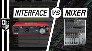 Audio Interface vs Mixer vs USB Mixer Which One Do You Need [upl. by London]