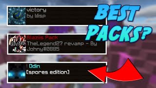 Best RANKED SKYWARS Texture Packs 189  FPS BOOST V3 [upl. by Hairej]