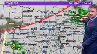 600 pm weather update What were seeing in North Texas on Wednesday [upl. by Bertold960]