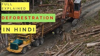 What Is Deforestation  Full Explain In Hindi  Watch Now [upl. by Giglio783]